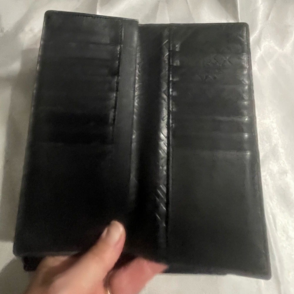 Burberry Very Popular Black Label Long Wallet Bill Card Holder JPN Limited - Picture 3 of 6